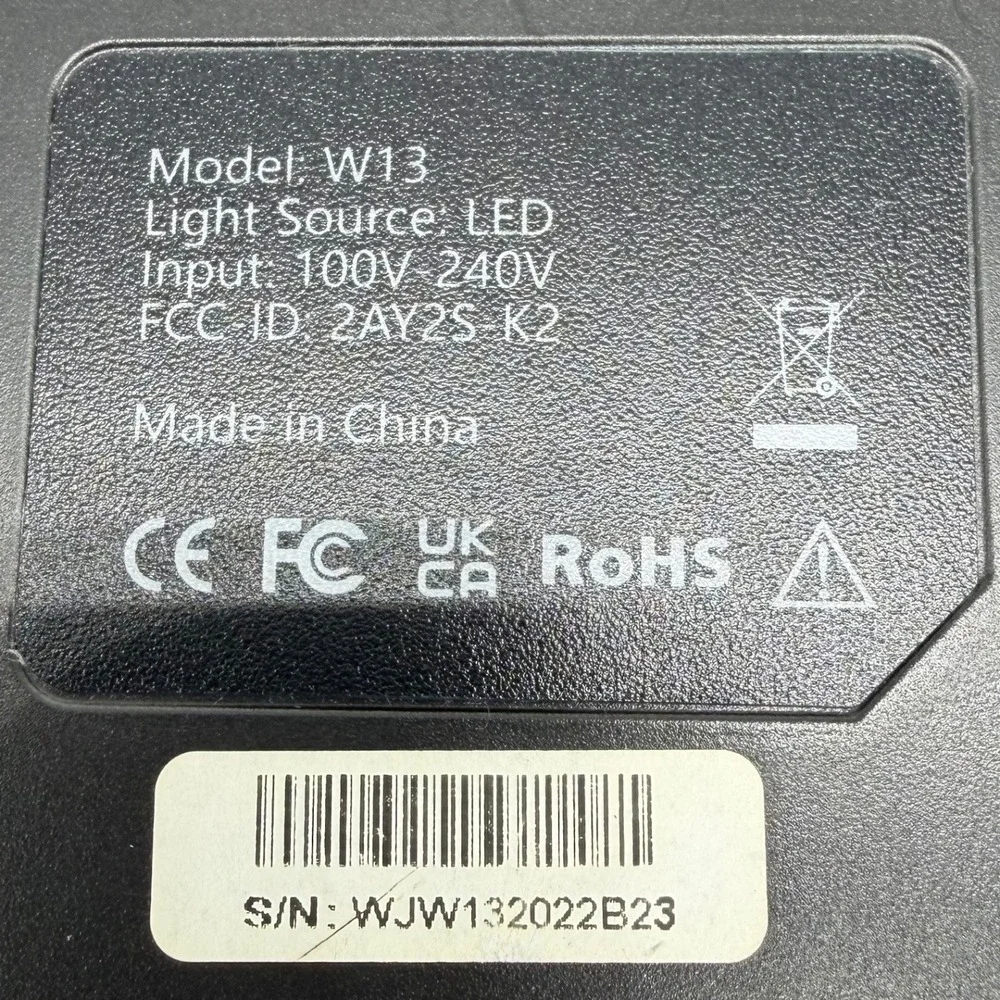 eLephas W13 LED Projector‎ Keystone Focus USB HDMI VGA AV Ports Black